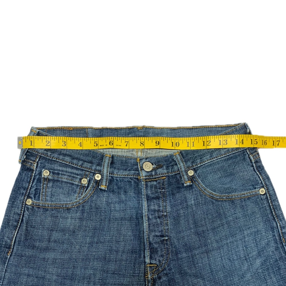 Levi’s 501 Original Fit Straight Leg Button Fly Jeans 30x32 - Picture 15 of 15